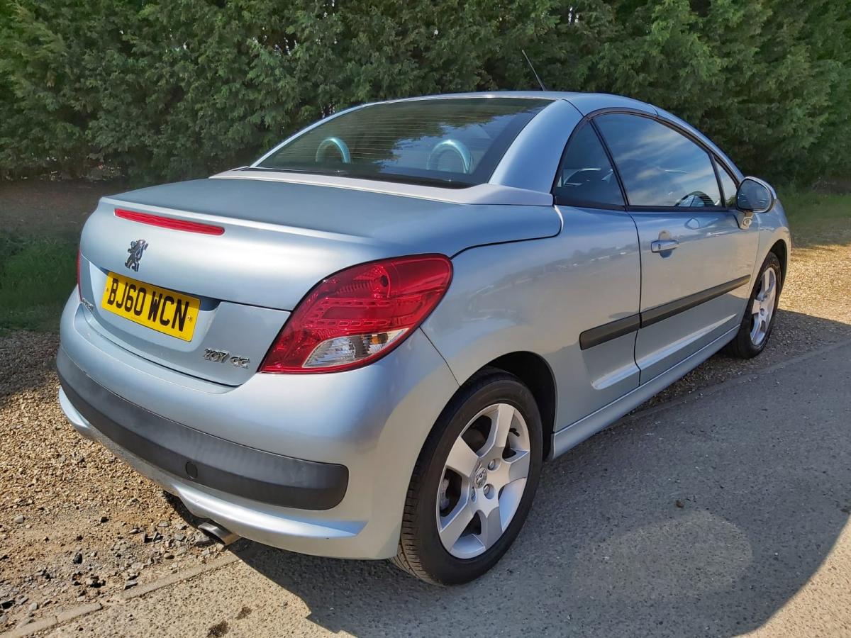  Peugeot 207 CC 1.6 VTi Sport 2dr - 2010 - £2,999