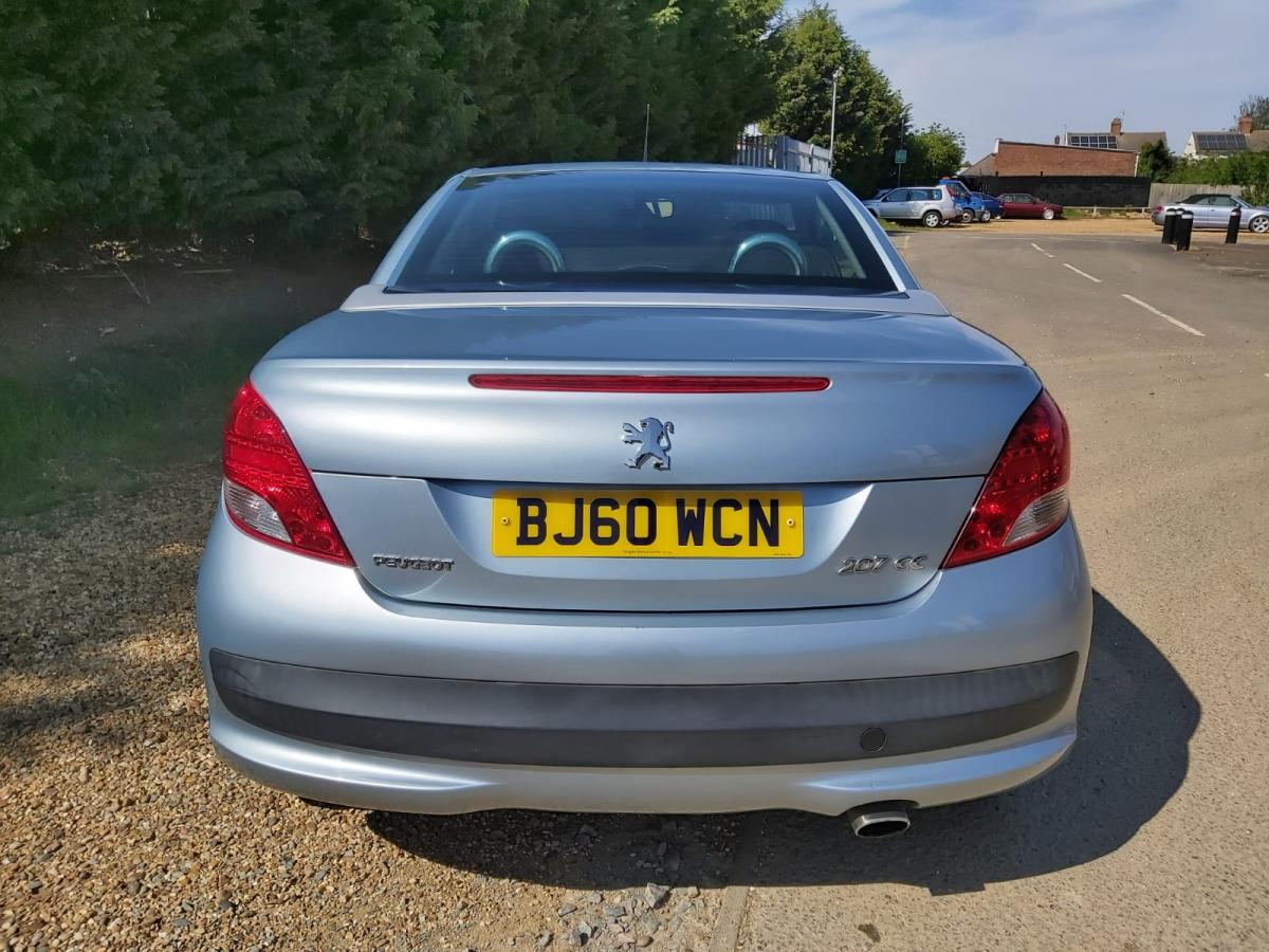  Peugeot 207 CC 1.6 VTi Sport 2dr - 2010 - £2,999